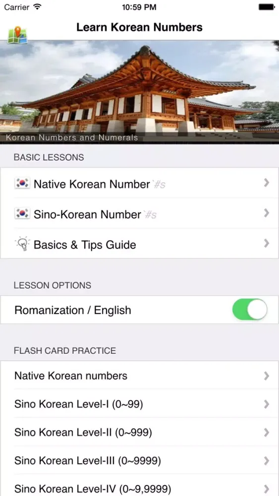 Capturas de tela do Learn Korean Numbers, Fast! (for trips to Korea)