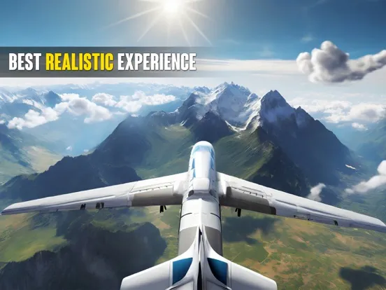 Airplane Pro Flight Simulator iPad  Ekran Görüntüleri