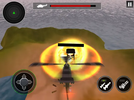 Gunship Helicopter Warfare iPad  스크린샷
