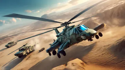 Gunship Helicopter Warfare 스크린샷