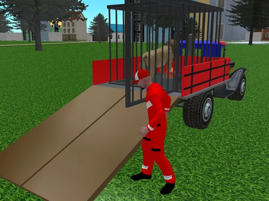 Tangkapan layar Wild Animal Transport Sim 3D iPad 