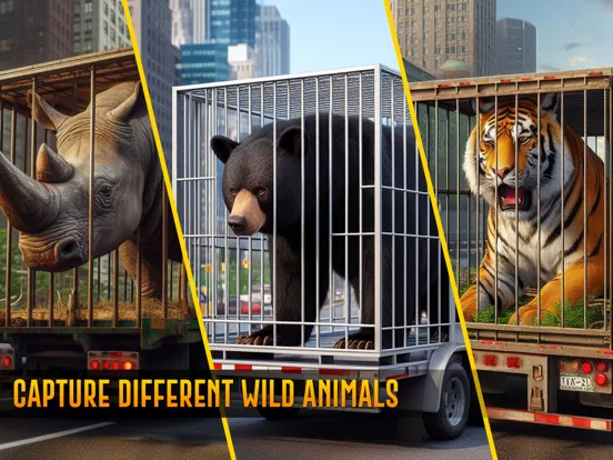 Tangkapan layar Wild Animal Transport Sim 3D iPad 