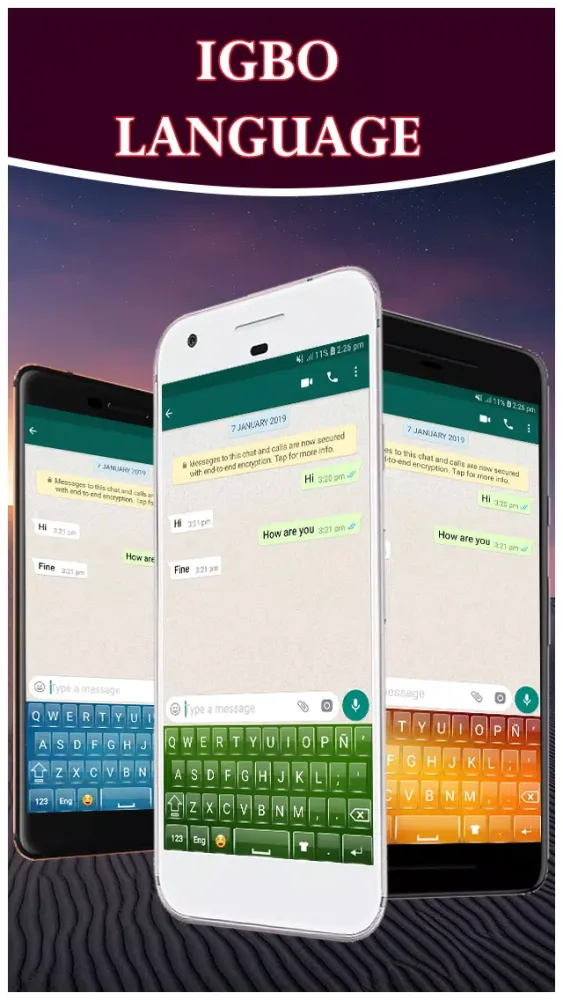 Igbo keyboard AJH Screenshots