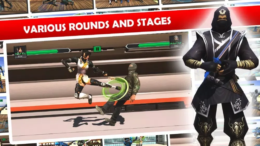 Iron Super Hero Ninja Battle স্ক্রিনশট