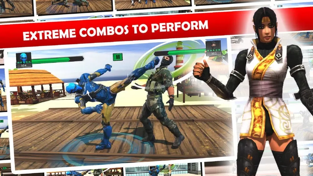 Iron Super Hero Ninja Battle স্ক্রিনশট