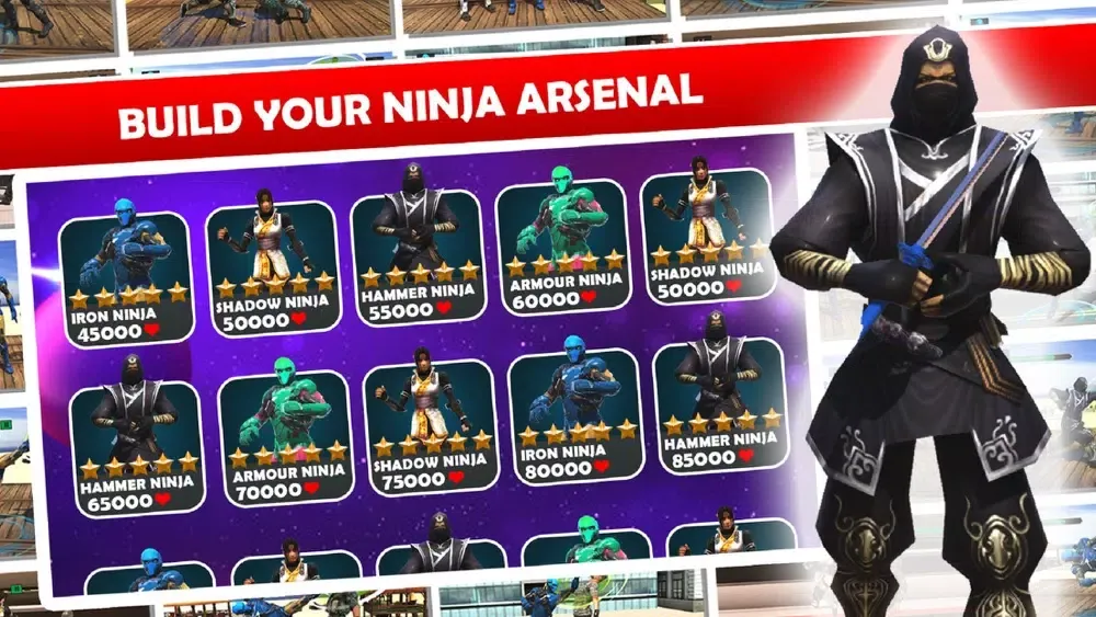 Iron Super Hero Ninja Battle স্ক্রিনশট