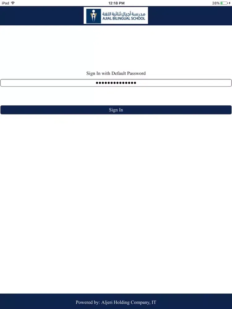 Ajial School iPad 應用截圖
