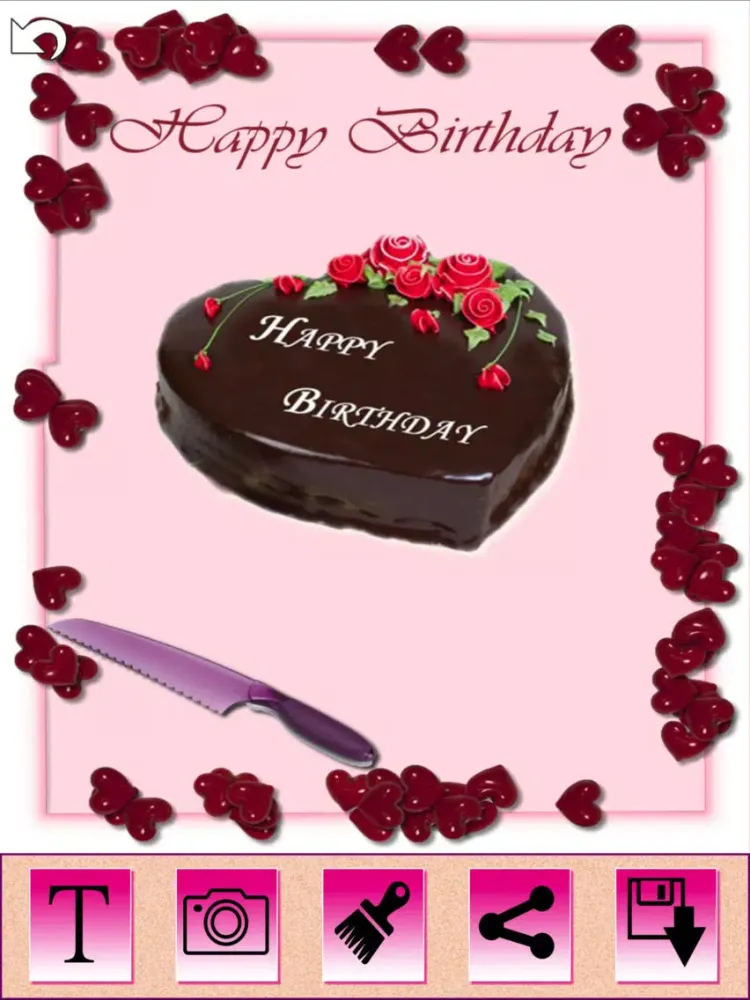 Tangkapan skrin Creation With Greeting Cards iPad 