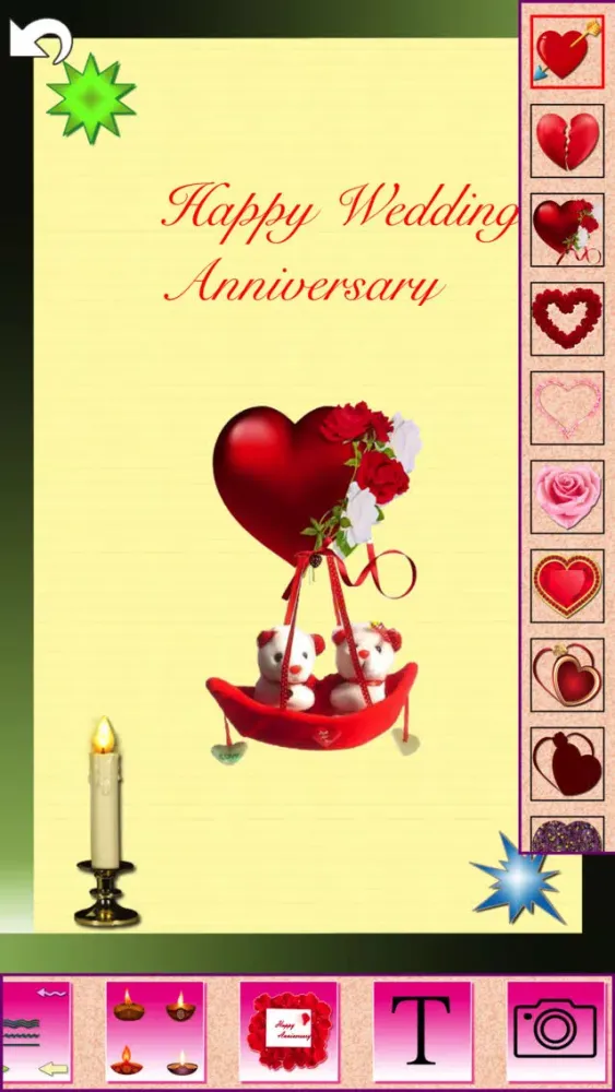 Tangkapan skrin Creation With Greeting Cards