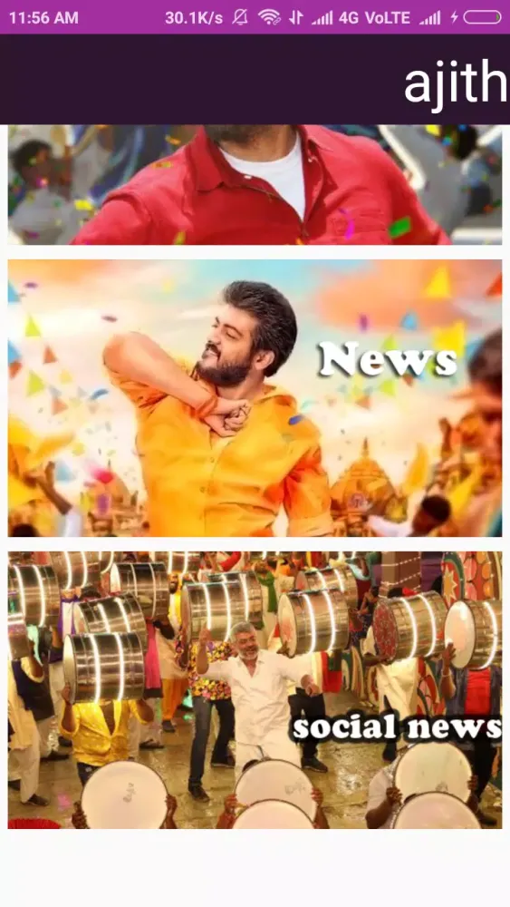 Thala socialmedia updates スクリーンショット