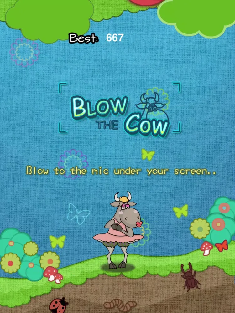 Blow The Cow iPad  سکرین شاٹس