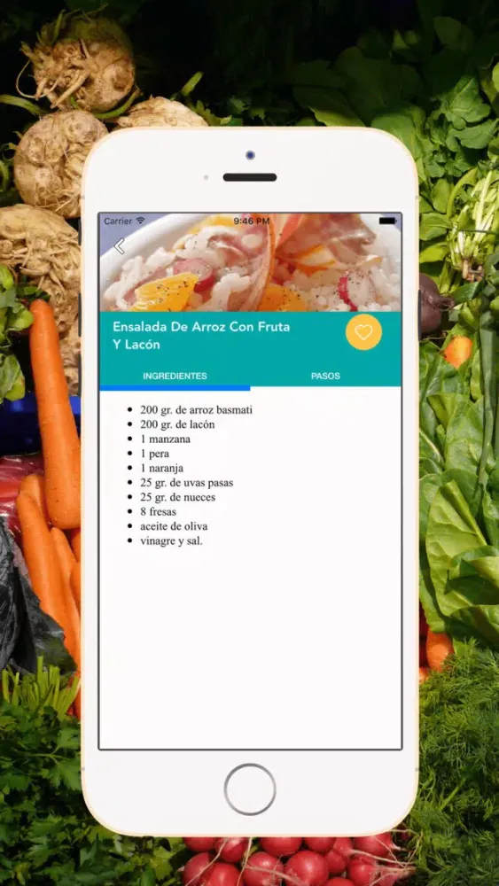 Tangkapan skrin Recetas de Ensaladas