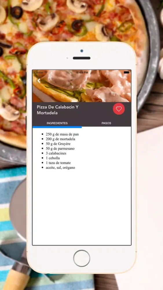 Recetas de Pizzas Caseras應用截圖