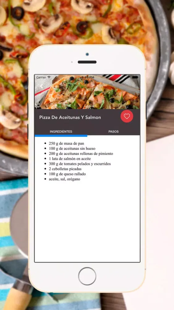 Recetas de Pizzas Caseras應用截圖
