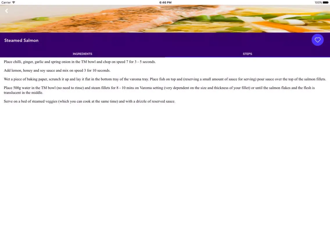 Top Recipes for Thermomix iPad  스크린샷