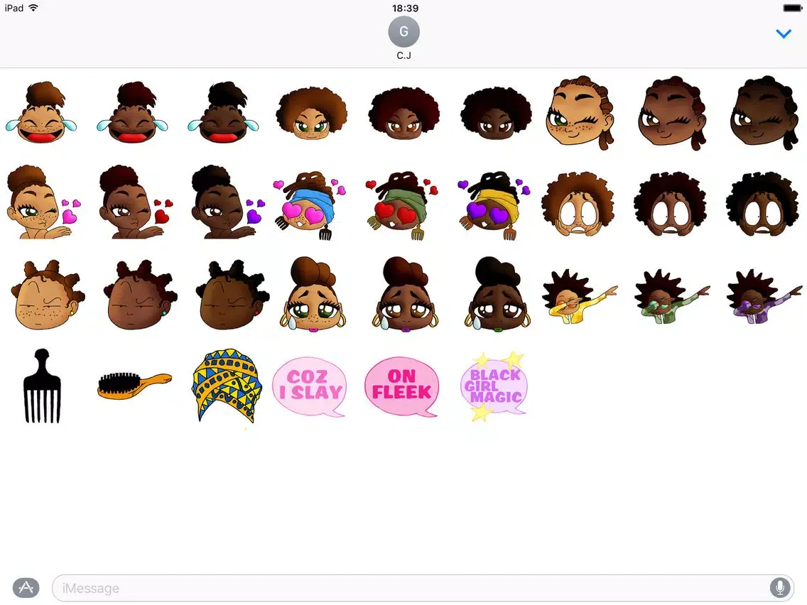 My Fro Mood iPad 應用截圖