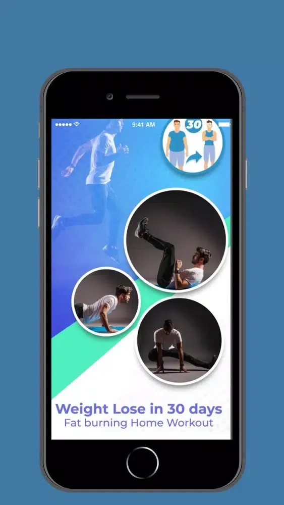 Tangkapan layar 30 Day Fitness : Men
