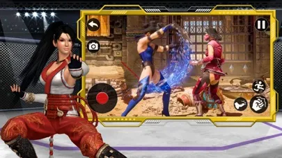 Girls Ninja Kungfu Fighting スクリーンショット