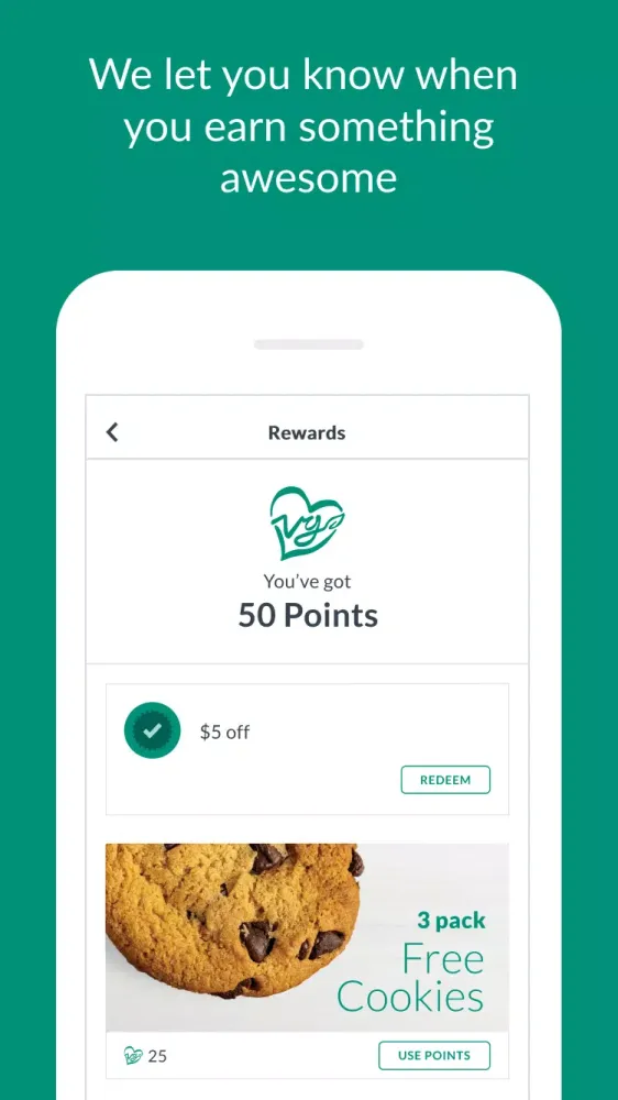 Capturas de pantalla de VG Rewards