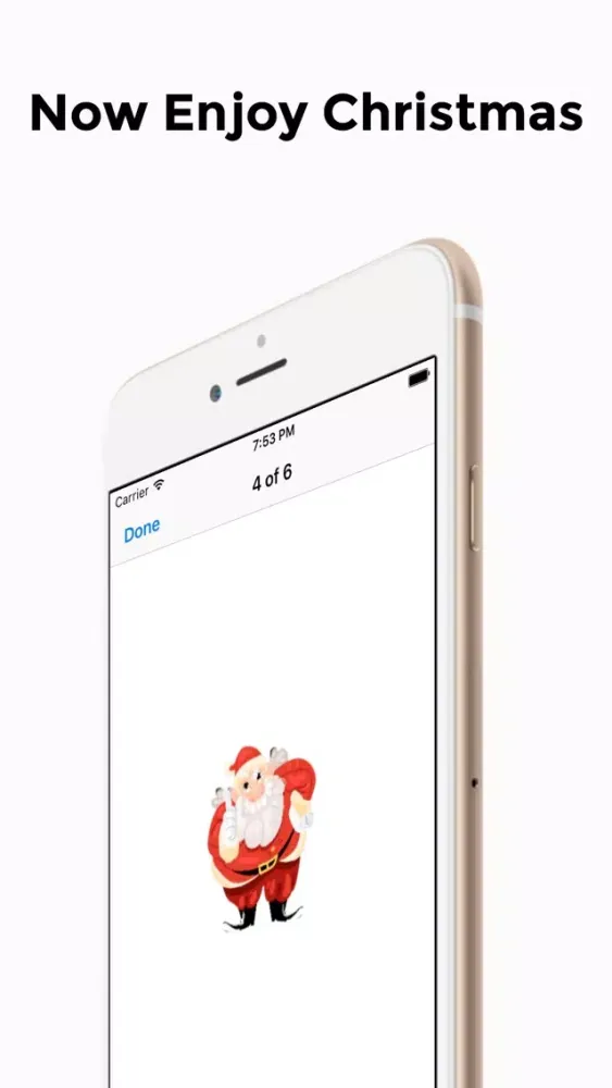 Santaclause Sticker App应用截图