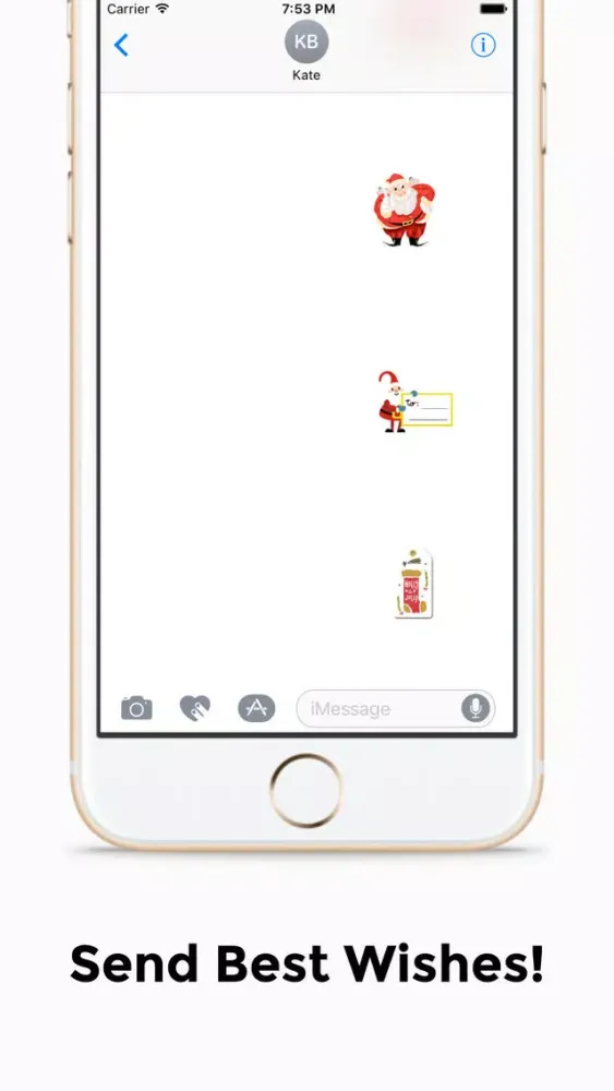 Santaclause Sticker App应用截图