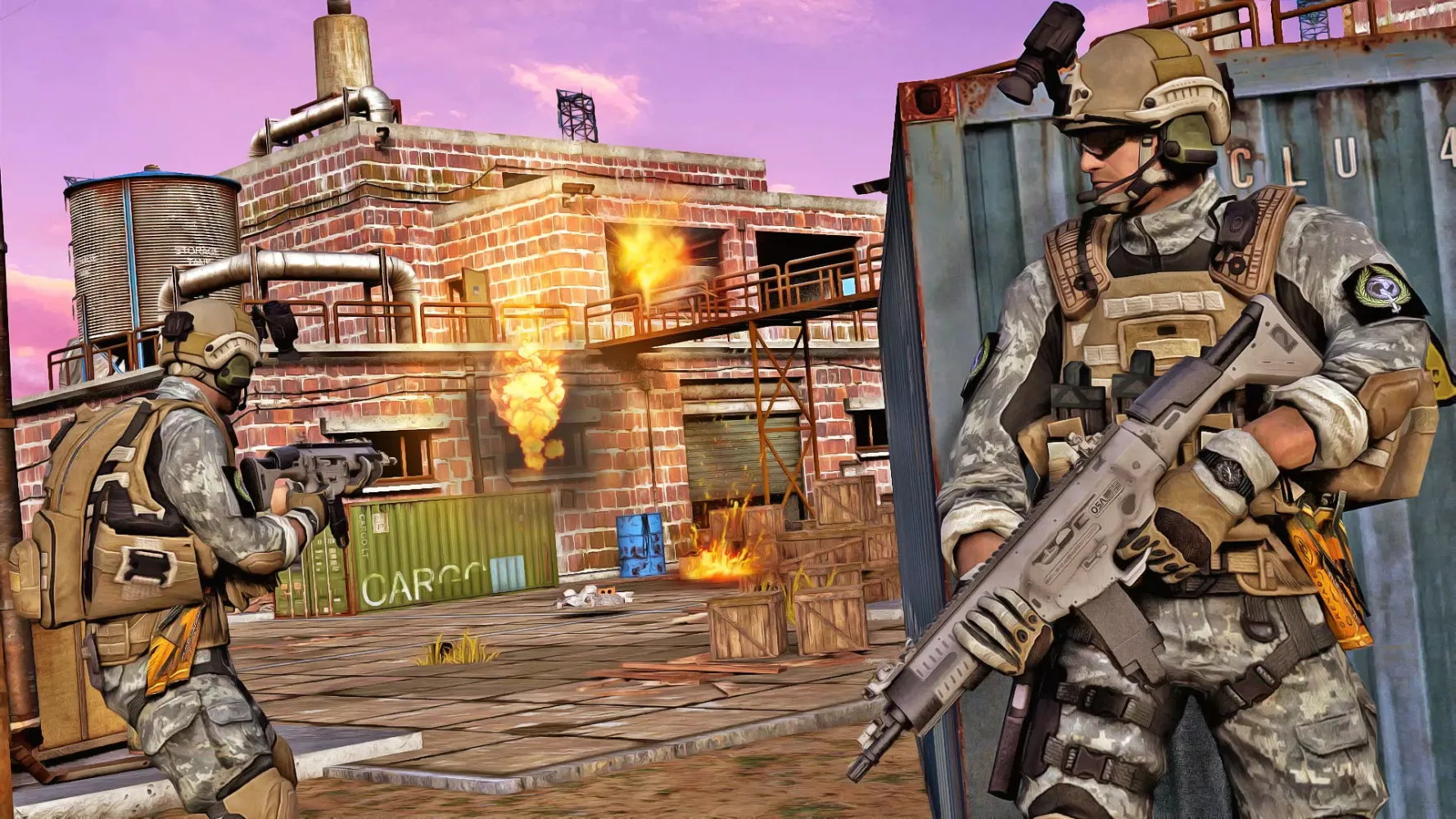Gun Shooting Games Offline 3D Screenshots