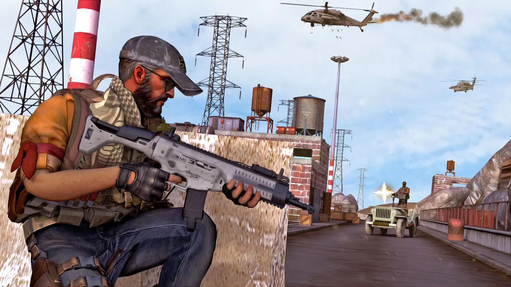 Gun Shooting Games Offline 3D Screenshots