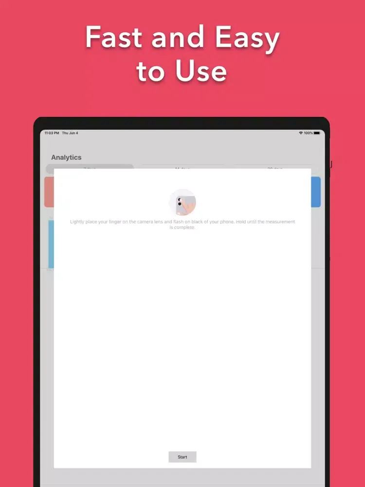 Screenshot di Instant Blood Pressure Checker iPad 