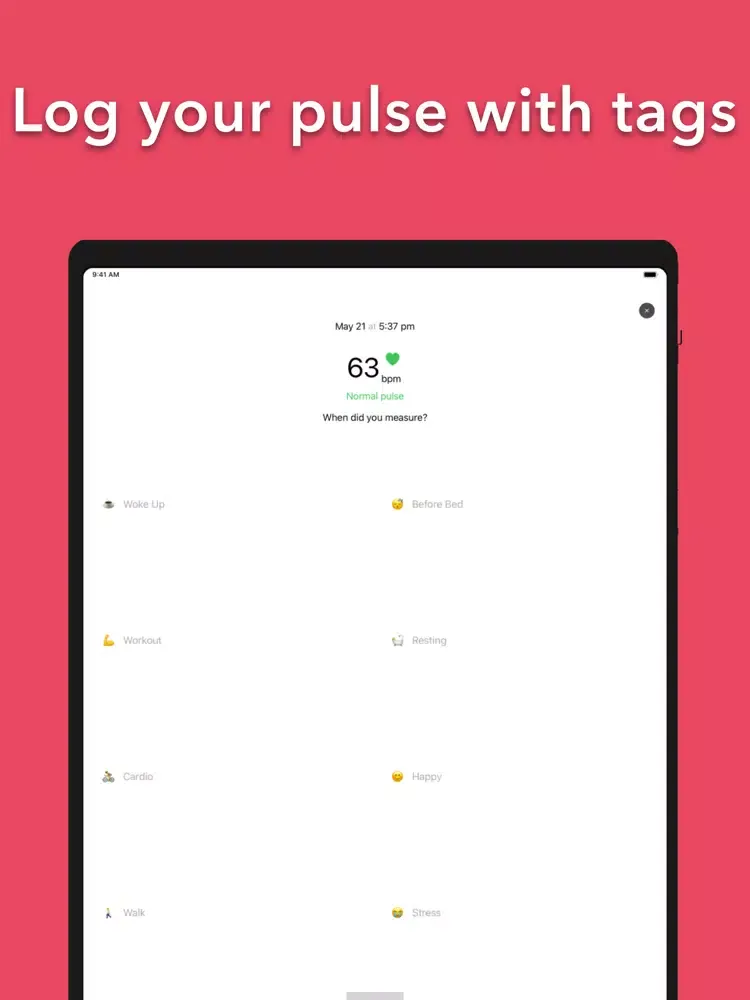Screenshot di Instant Blood Pressure Checker iPad 