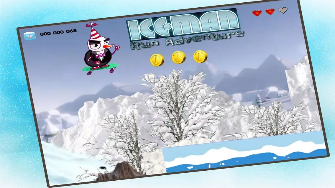 Iceman Run Adventure スクリーンショット
