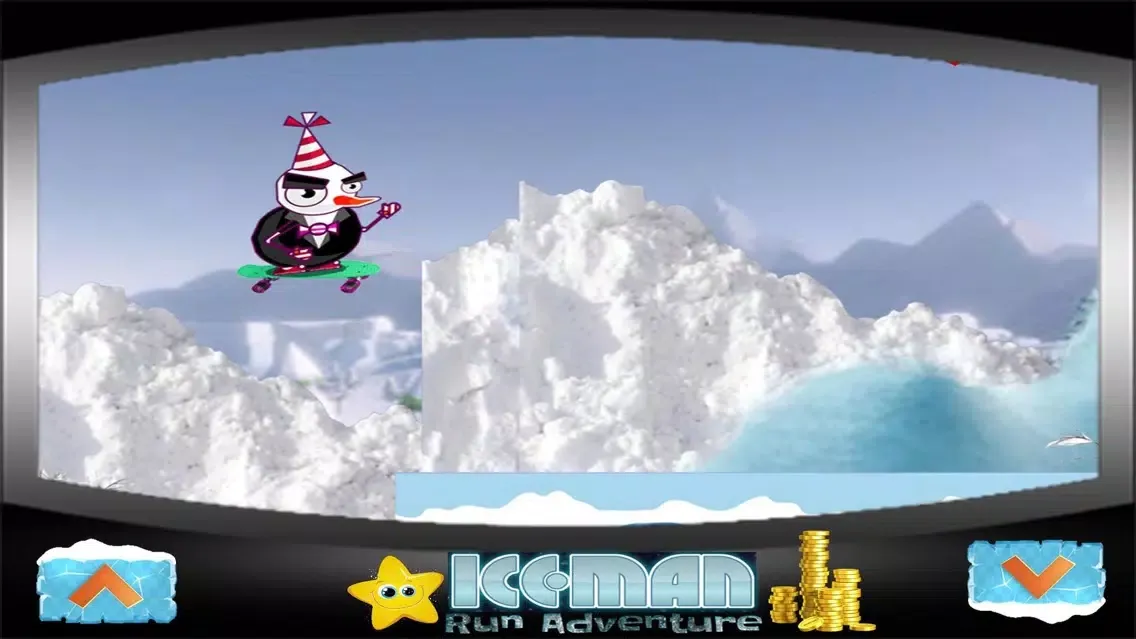 Iceman Run Adventure スクリーンショット