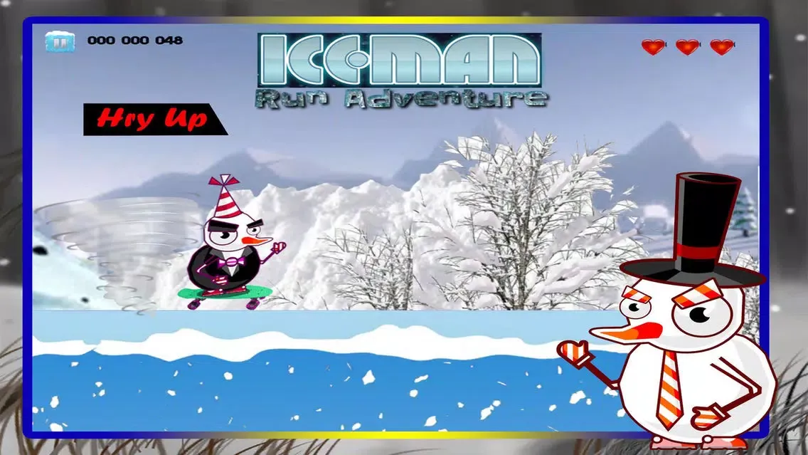 Iceman Run Adventure スクリーンショット