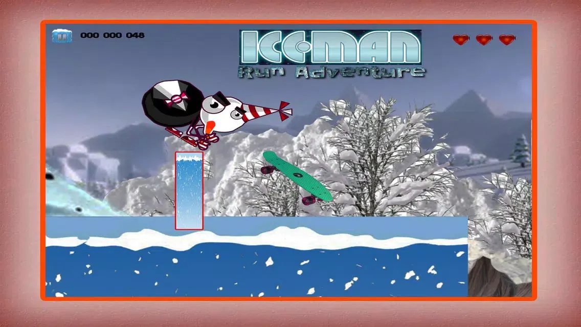 Iceman Run Adventure スクリーンショット