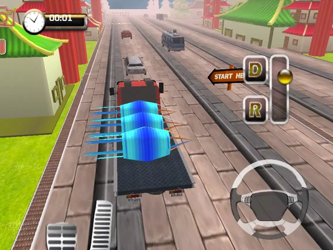 Capturas de pantalla de Off Road Cargo Truck Driving Simulation 3D iPad 