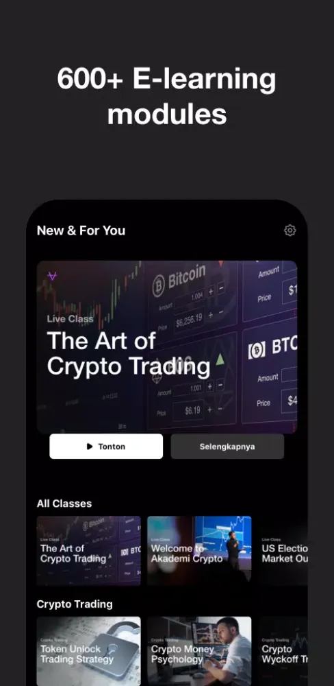 Akademi Crypto स्क्रीनशॉट