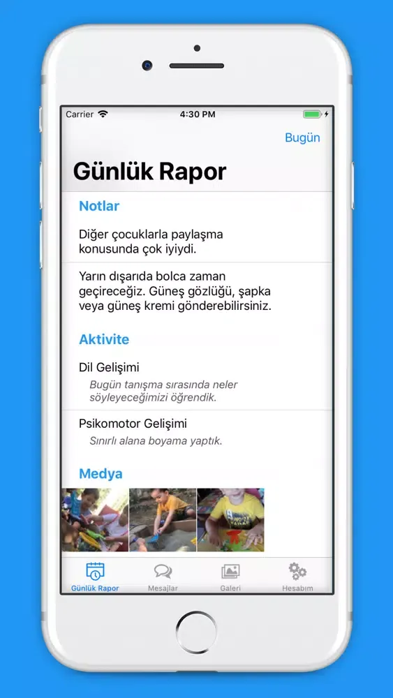 Capturas de pantalla de Hilal Hanım Kreş ve G.B.E.