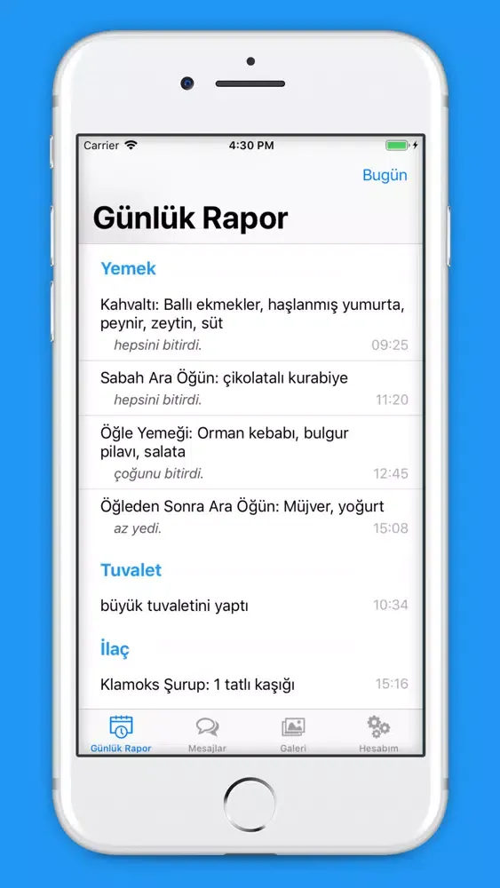 Capturas de pantalla de Hilal Hanım Kreş ve G.B.E.