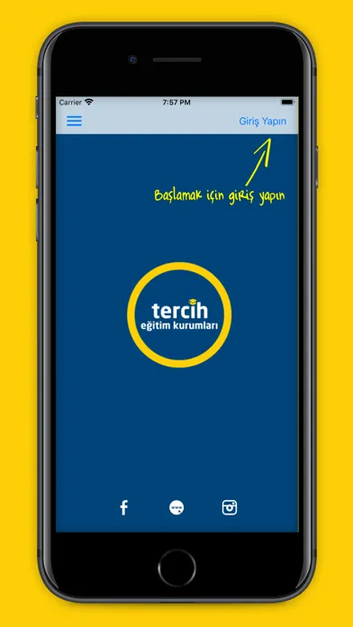Tangkapan skrin Tercih Eğitim Kurumları