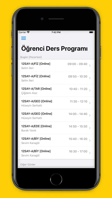 Tangkapan skrin Tercih Eğitim Kurumları