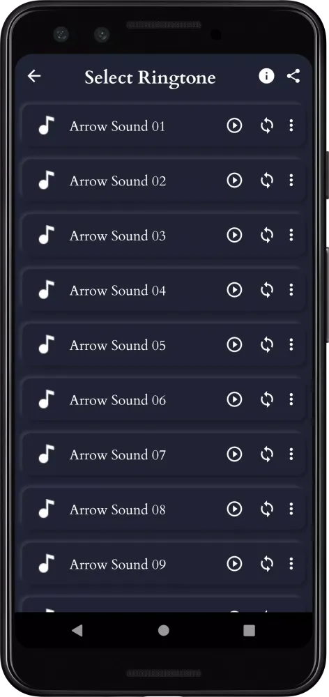 Arrow Sounds Screenshots