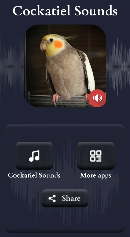 Скриншоты Cockatiel Sounds