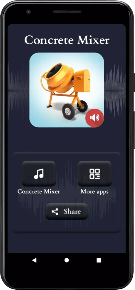 Concrete Mixer Sound Screenshots