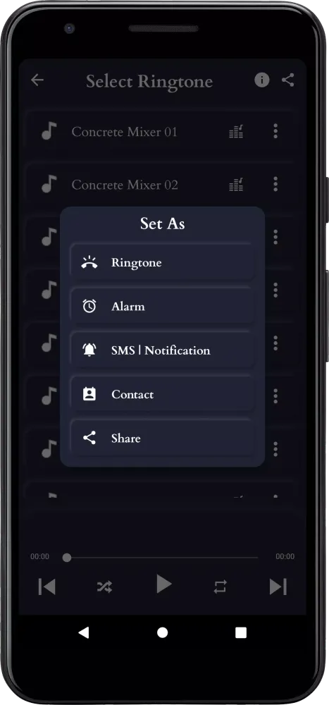 Concrete Mixer Sound Screenshots