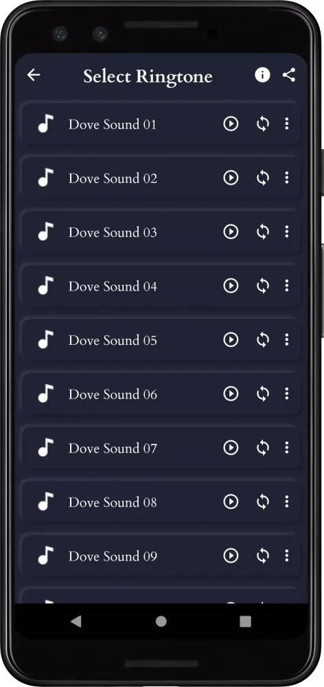 Dove Sounds Screenshots