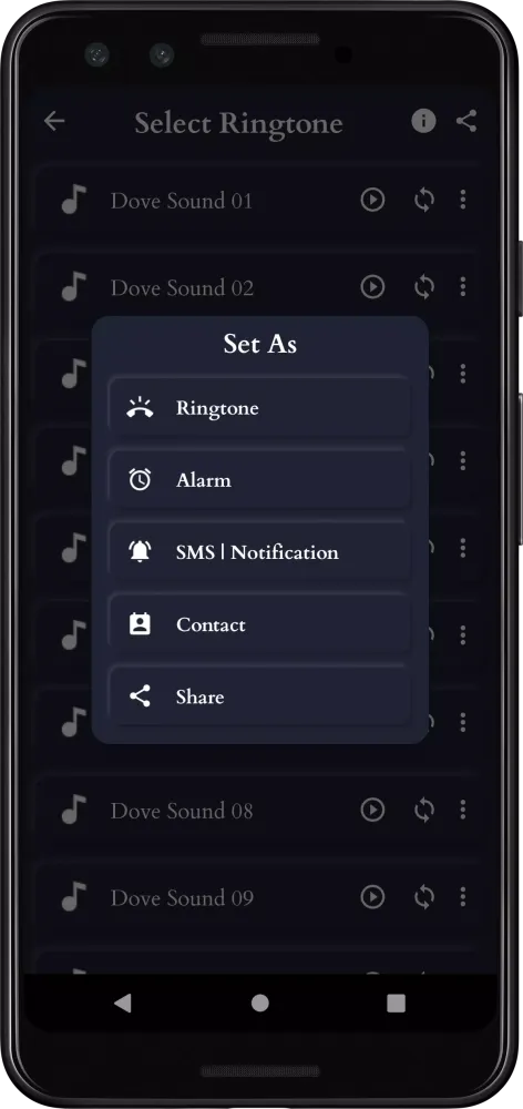 Dove Sounds Screenshots