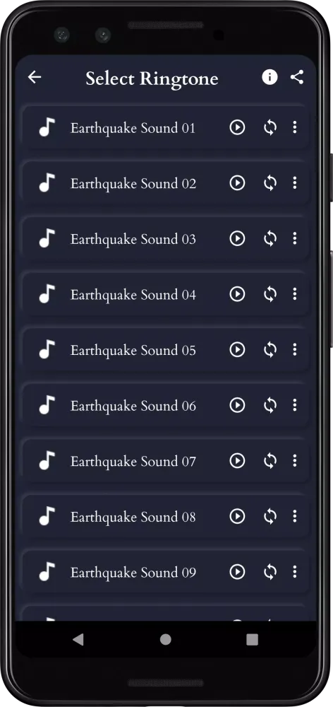 Earthquake Sounds Screenshots