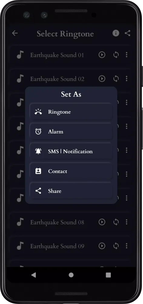 Earthquake Sounds Screenshots