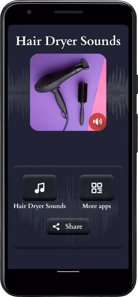 Hair Dryer Sounds スクリーンショット
