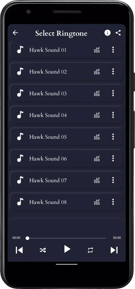 Hawk Sounds Screenshots