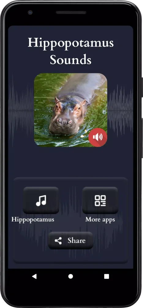 Capturas de tela do Hippopotamus Sounds